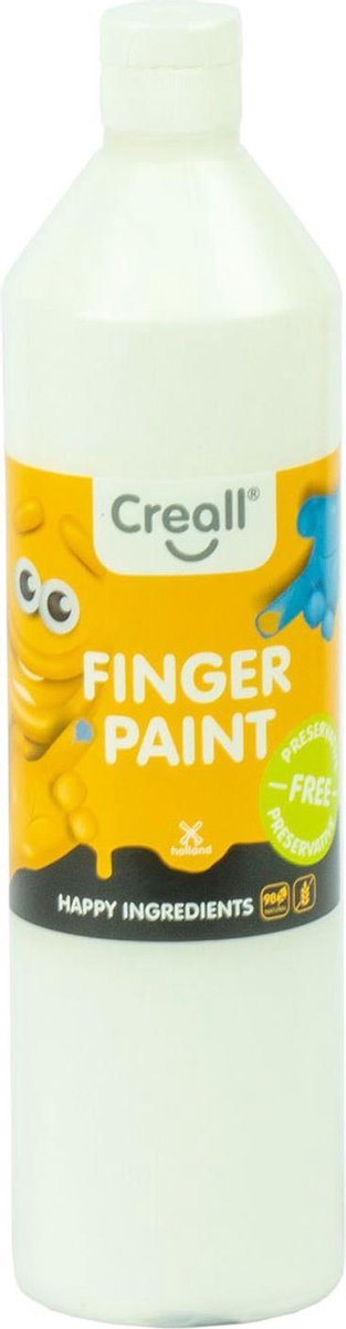 Vingerverf Creall 750ml *WIT* PRESERVATIVE FREE