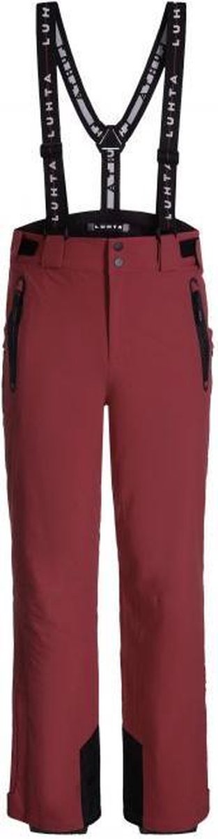 Luhta Kortepohja heren soft shell broek rood