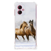 Motorola Moto G55 Case Anti-shock Paarden