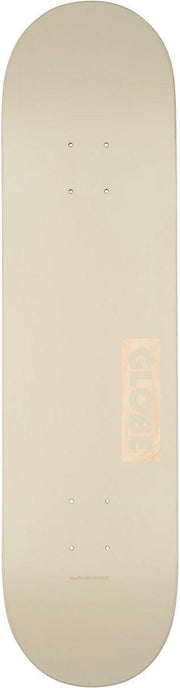Globe Goodstock 8.0 skateboard deck off white