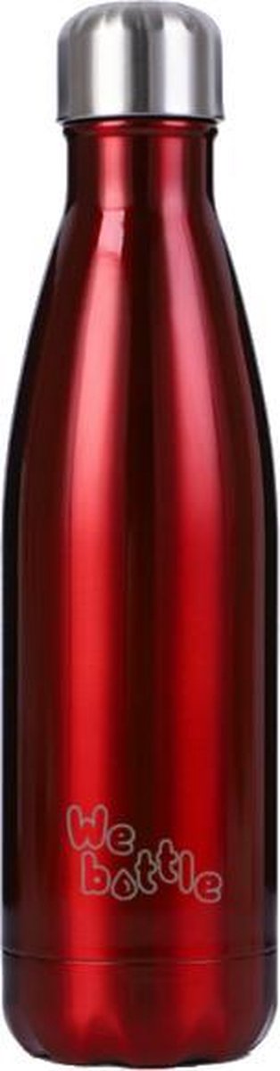 500 ML Bottle Burgundy - Wijnrood - We Bottle - WaterFles