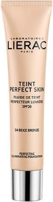 Lierac Foundation Teint Perfect Skin Fluide de Teint Perfecteur Lumière 04 Bronze Beige