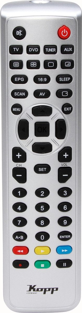 Kopp afstandsbediening universeel 6 in 1