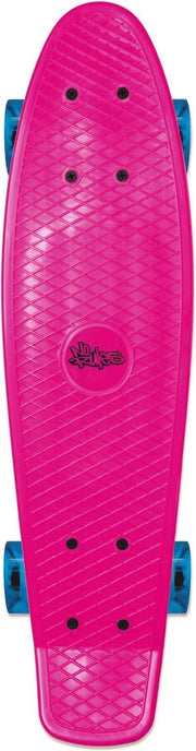 No Rules skateboard Fun roze met lichtgevende wielen