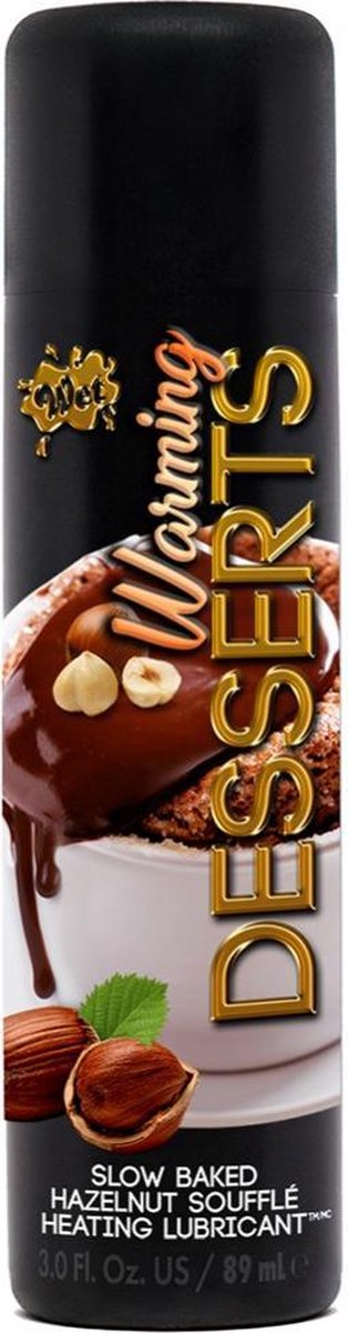 WET Verwarmend Glijmiddel Dessert Slow Baked Hazelnut Souffle