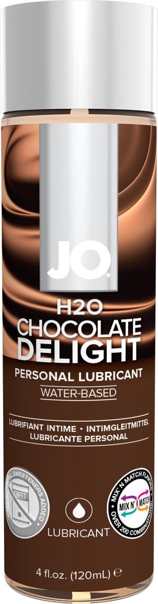 System JO - H2O Glijmiddel Chocolade - Waterbasis - 120 ml