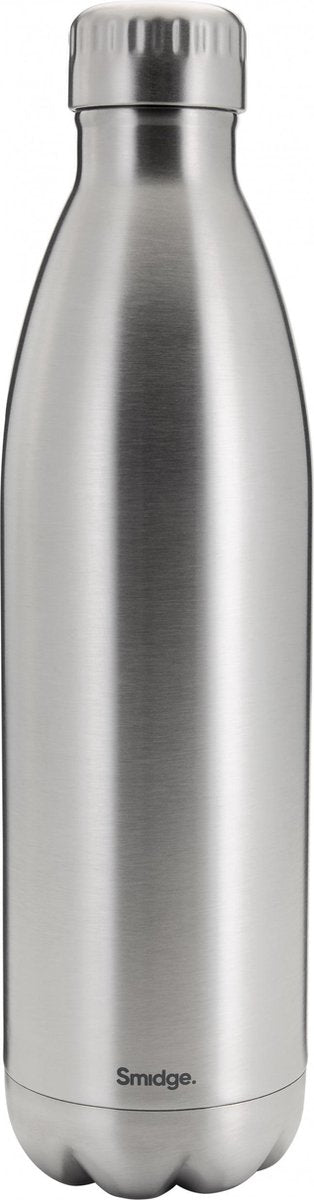 Smidge Thermosfles On The Go 750 Ml Rvs Zilver