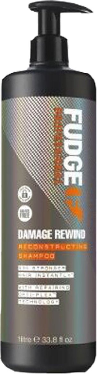 Fudge Damage Rewind Reconstructing Shampoo 1000 ml -  vrouwen - Voor