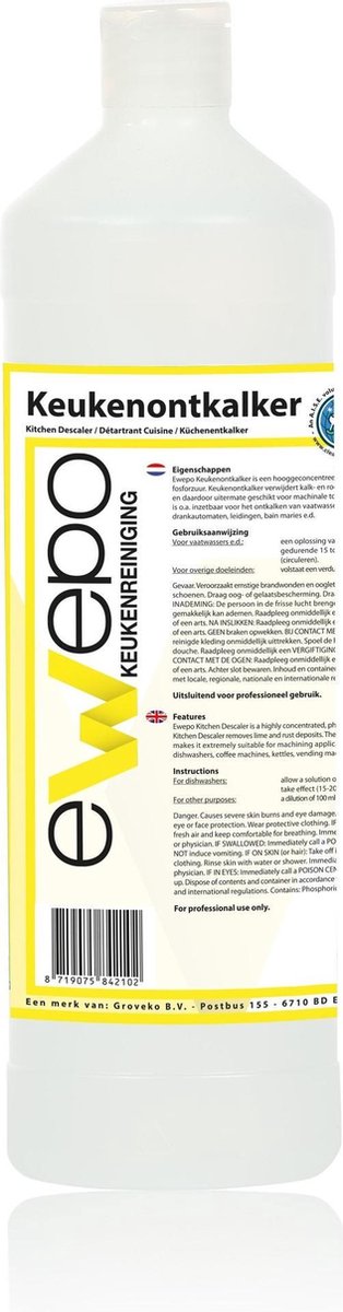 Ewepo Keukenontkalker vloeibaar 1 liter