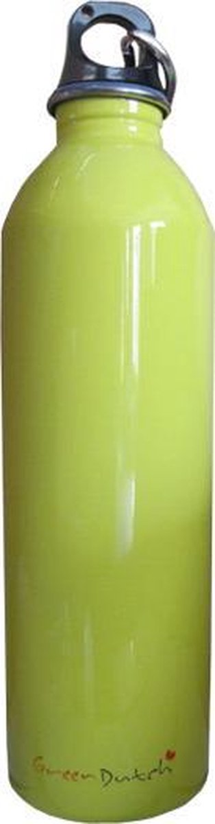 Greendutch roestvrijstalen drinkfles - 0.6 l - Lime