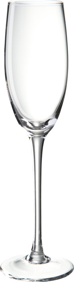 J-Line Fluteglas Gl Transp 6X21cm