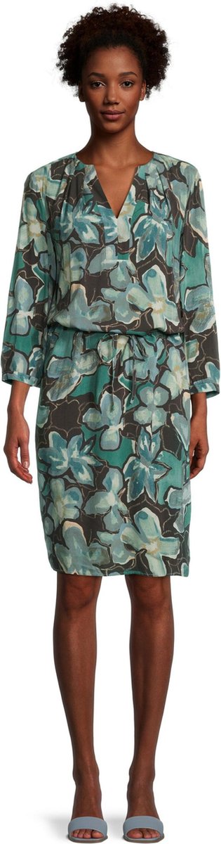 Cartoon blousejurk Pastelgroen-36