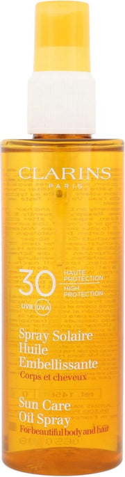 Clarins Spray Solaire Huile Embellissante Zonneolie 150 ml