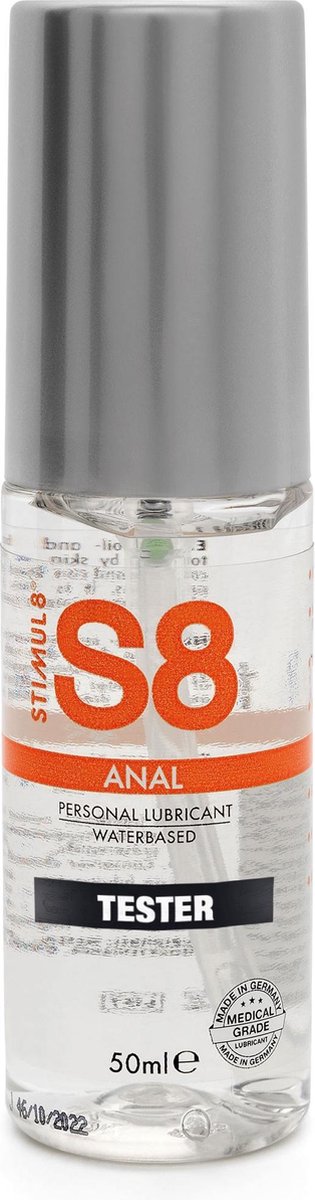 S8 WB Anal Lube 50ml TESTER