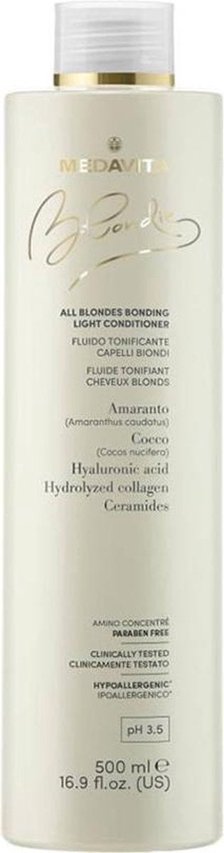 Medavita Blondie All Blondes Bonding Light Conditioner  Blond Haar 500ml