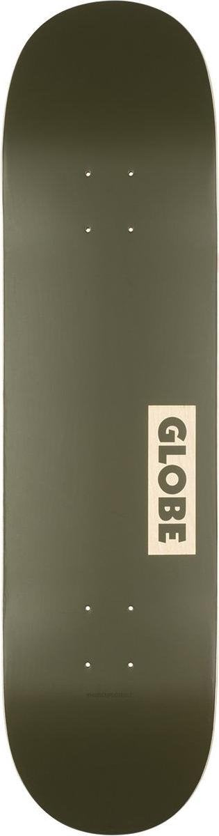 Globe Goodstock 8.25 skateboard deck fatigue green