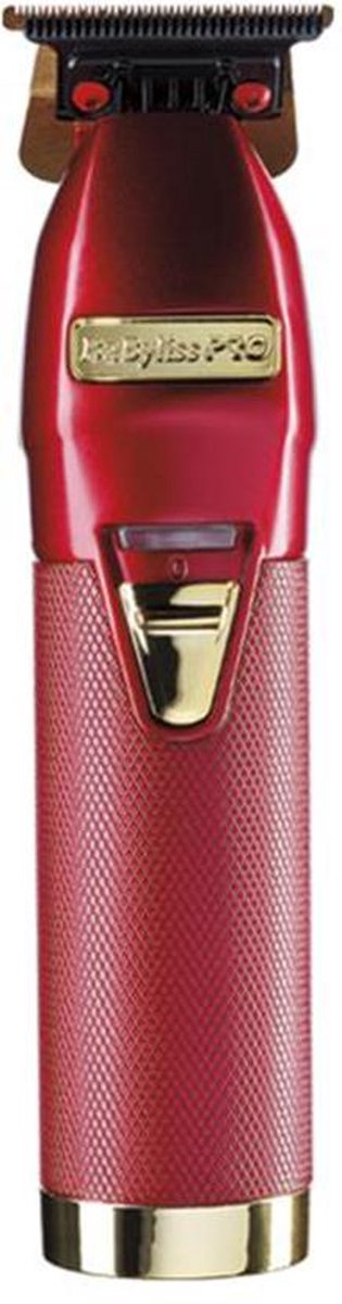 Babyliss Pro Skeleton Trimmer Red - FX7870RE - 4Artists