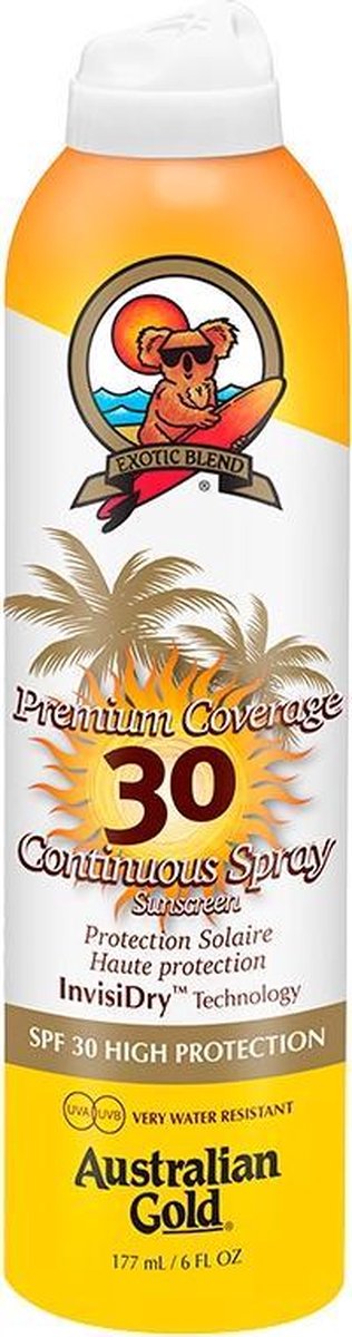Zon Protector Spray Premium Coverage Australian Gold SPF 30 (177 ml)