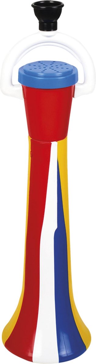 Veelkleurige grote clown toeter - Feestdecoratievoorwerp