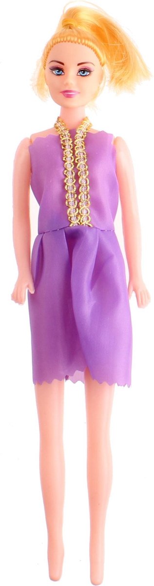 Pms Tienerpop Fashion Doll Princess 26 Cm Paars