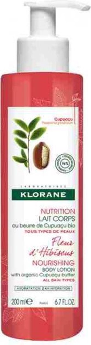 Klorane Melk Huid Fleur D'Hibiscus Lait Corps Fleur D'Hibiscus
