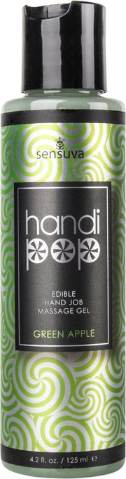 Sensuva Handipop Masturbatie Massage Gel Groene Appel - 125 ml