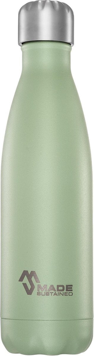 Made Sustained Knight Drinkfles RVS 500ml - Desert Sage