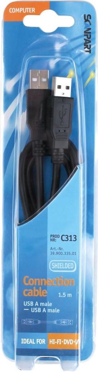 Scanpart Usb Kabel A(m)-a(m) 2.5m