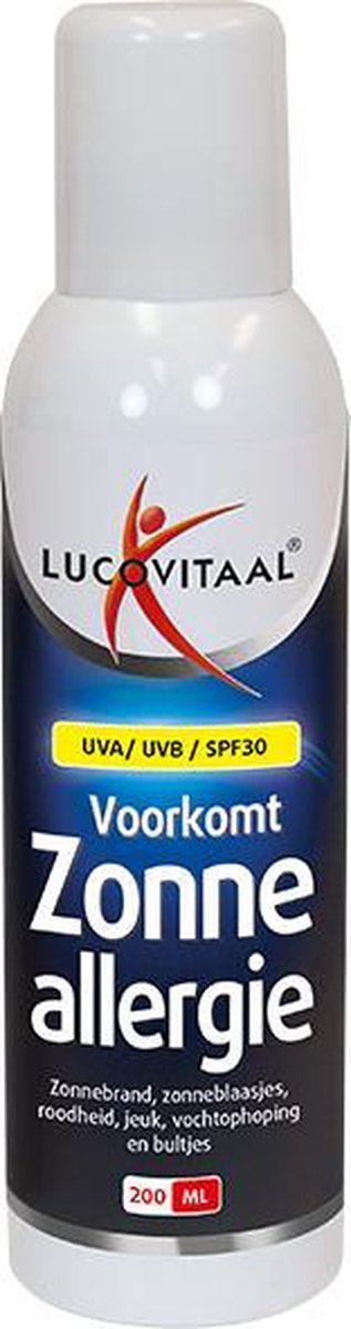 Lucovitaal - Zonneallergie spray - 200 milliliter - 1 stuk - Zonneallergie spray