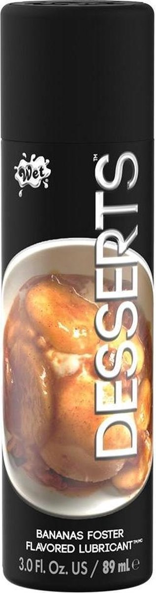 WET Glijmiddel Desserts Bananas Foster - 89 ml