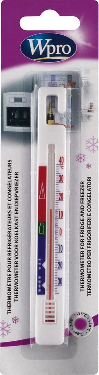 Wpro TER212 Thermometer in blister voor koelkast/vriezer