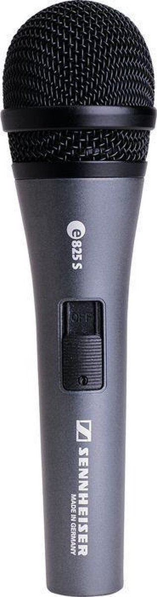 Sennheiser e 825-S Microfoon voor podiumpresentaties Zwart