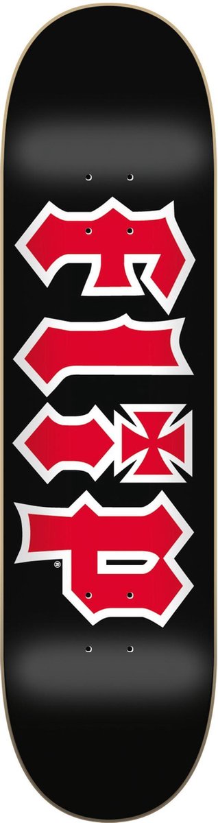 Flip Team HKD 8.0'' skateboard deck black