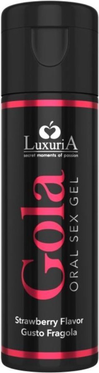 LUXURIA ORAL SEX GEL STRAWBERRY FLAVOR 50 ML