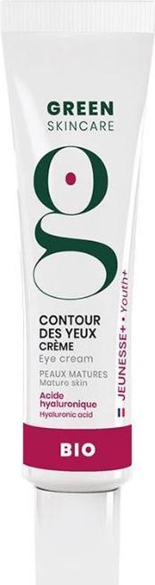 Green Skincare Oogcrème Youth+ Dames 15 Ml Vegan Wit