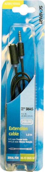 Scanpart Verlengkabel 3.5 S(m)-(f)recht 1.0m
