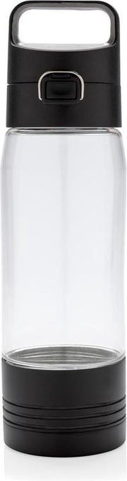 Xd Xclusive Drinkfles Met Powerbank 5000 Mah Abs Zwart 600 Ml