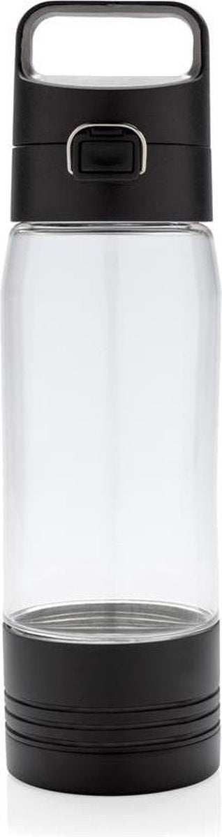 Xd Xclusive Drinkfles Met Powerbank 5000 Mah Abs Zwart 600 Ml