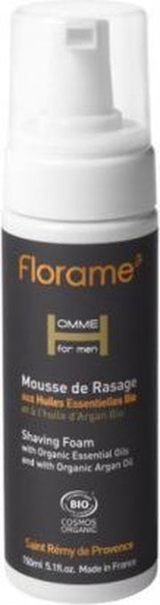 Florame - Scheerschuim - 150 ml - Natuurlijke ingrediënten - Biologisch - Mannen
