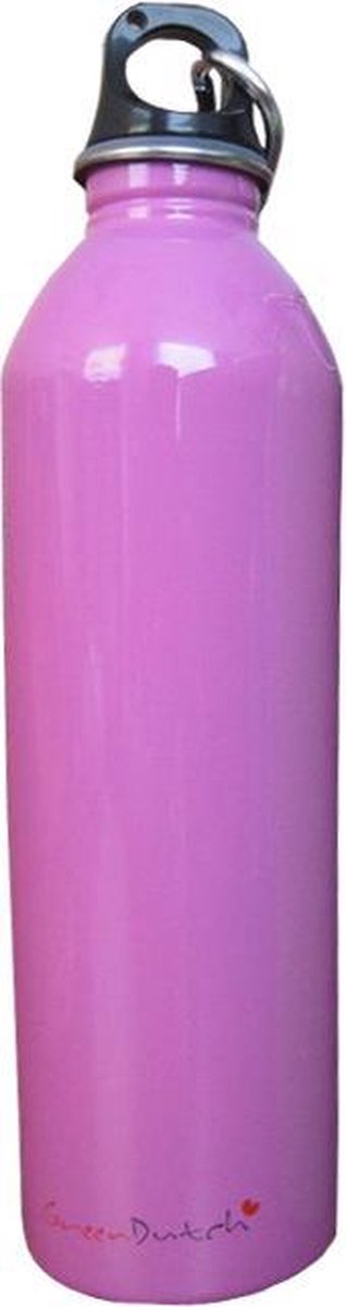 Greendutch roestvrijstalen drinkfles - 0.6 l - Roze
