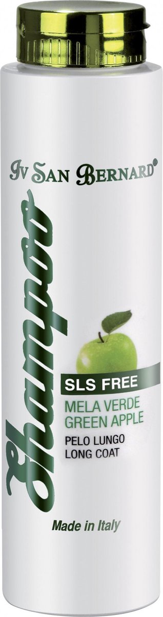 I.s.b. Shampoo Green Apple Sls Free Long Coat 1000 Ml Wit
