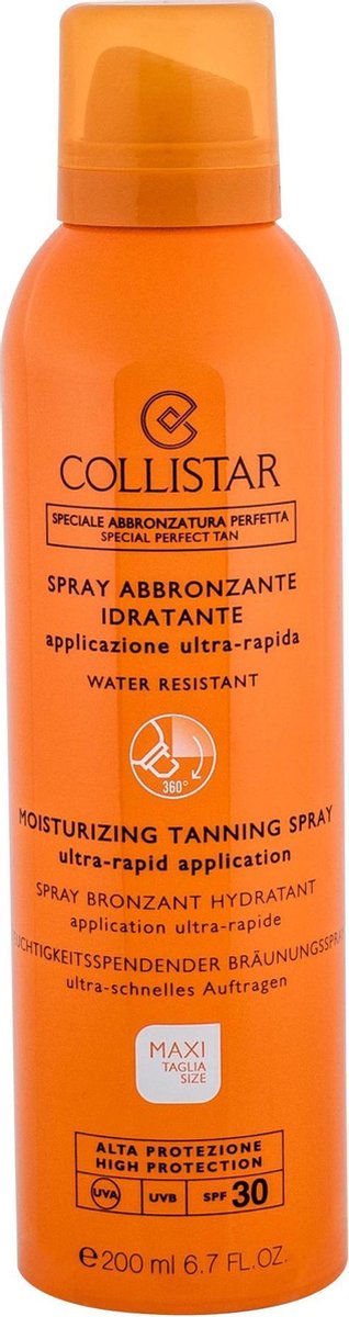 Collistar Moisturizing Tanning Spray Zonnebrand SPF 30 - 200 ml