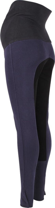 Paardrijbroek Stevige zit Blauw-Zwart volwassenen- Laatste exemplaar!!