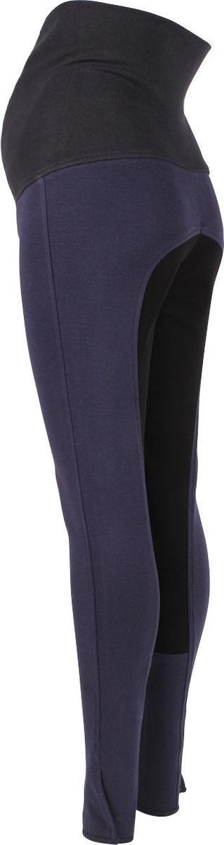 Paardrijbroek Stevige zit Blauw-Zwart volwassenen- Laatste exemplaar!!