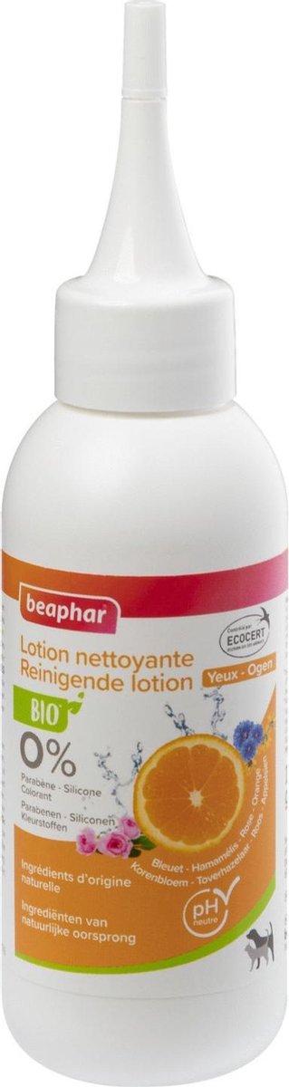 Beaphar Bio Reinigende Lotion Ogen 100 ml