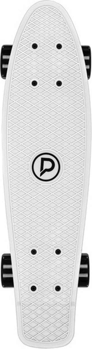 Playlife SkateboardKinderen en volwassenen - wit/zwart