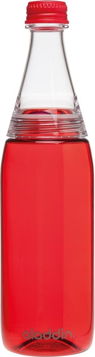 Aladdin Fresco Waterfles - Kunststof - 700 ml - Rood