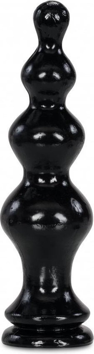 XXLTOYS - Gustav - XXL Plug - Inbrenglengte 24 X 7 cm - Black - Uniek design Buttplug - Stevige Anaal plug - Made in Europe