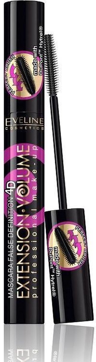 Eveline Cosmetics Extension Volume 4D Extreme Volume & Verdeling Mascara