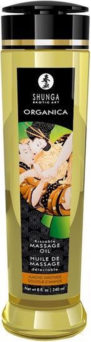 Shunga - Massage Olie Organica Zoete Amandel